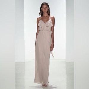 Amsale Drew Dress in Blush - small